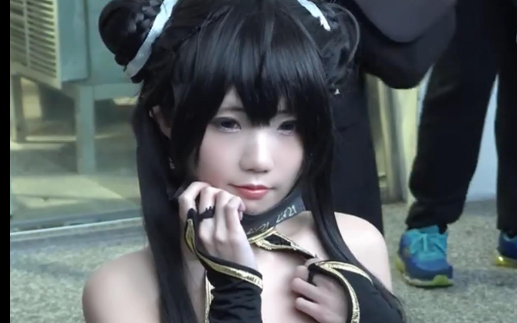 Comic Con/cos double ponytail cheongsam