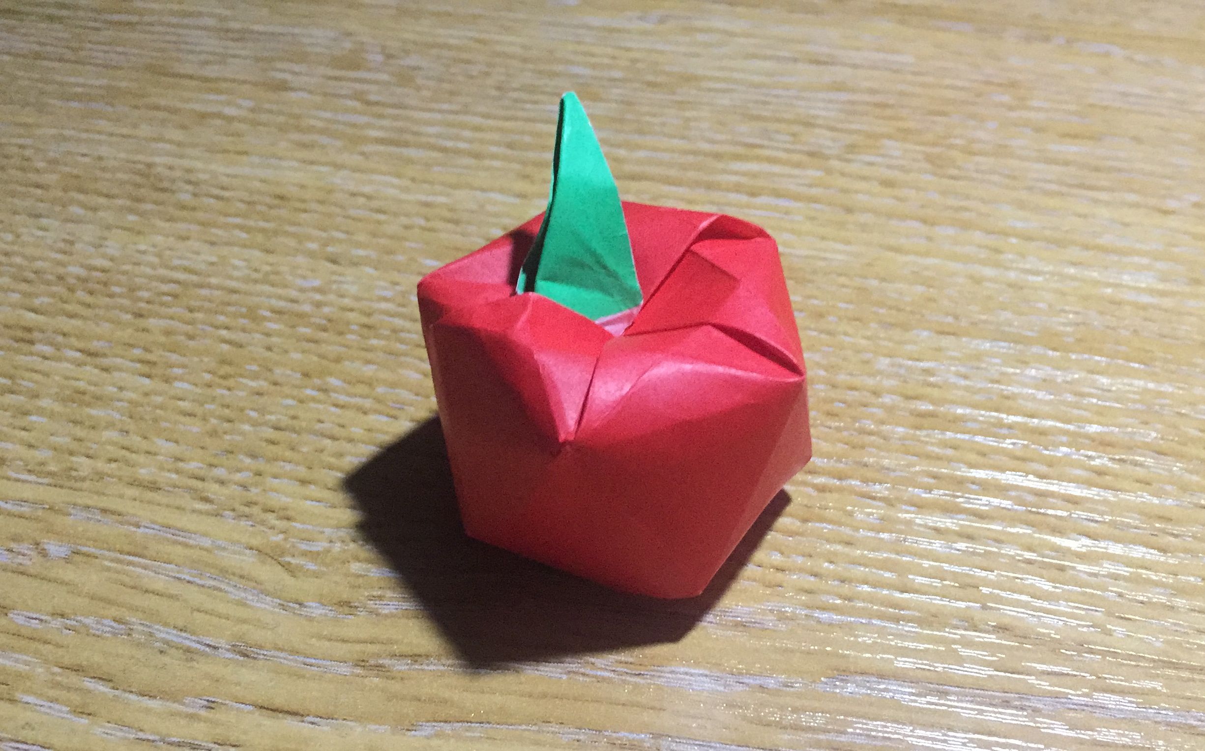 折纸教程平安夜送他她一个平安果吧