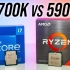 【CPU测评】英特尔Intel i7-12700K vs AMD Ryzen 9 5900X 对比，哪款12核CPU更强