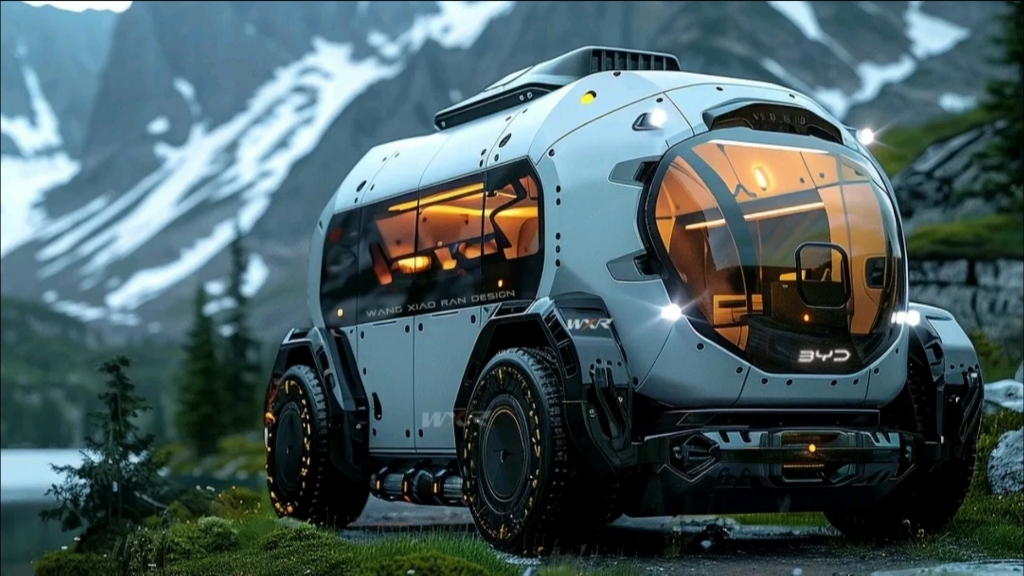 如果比亚迪推出这样一款“科幻露营车”，你喜欢吗？