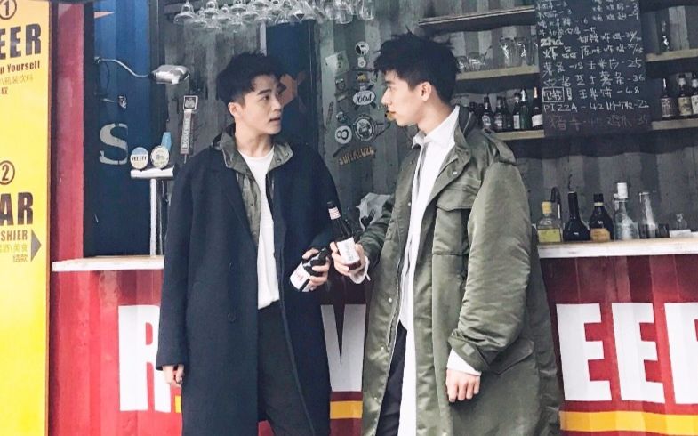 不可抗力瑞文夫夫孟瑞专用摸脖子合集孟瑞x王博文