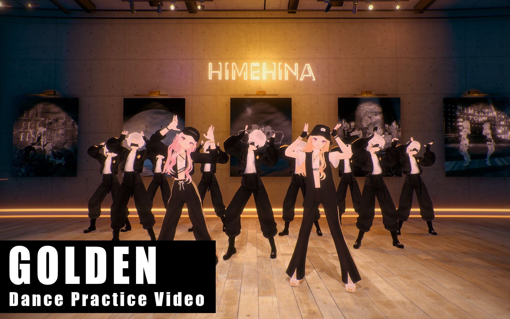 HIMEHINA『GOLDEN』Dance Practice Video