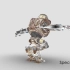 纯cg特效制作，钢铁骨骼的机器人，了解一下？