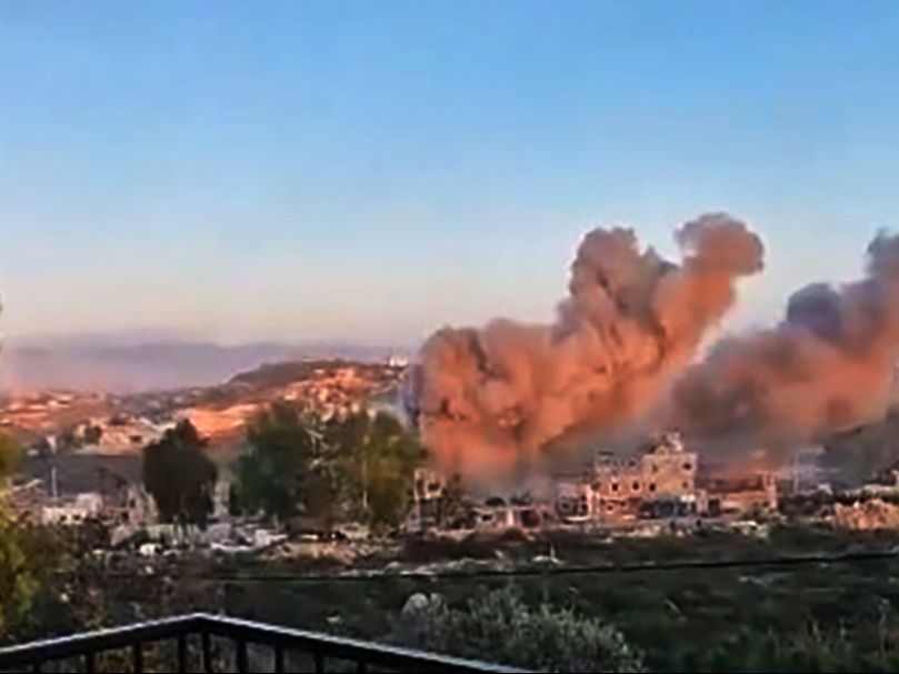 回应是不对等的！以色列轰炸黎巴嫩南部村镇目标回应真主党对梅龙基地的袭击