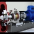 发动机离心泵工作原理3D展示