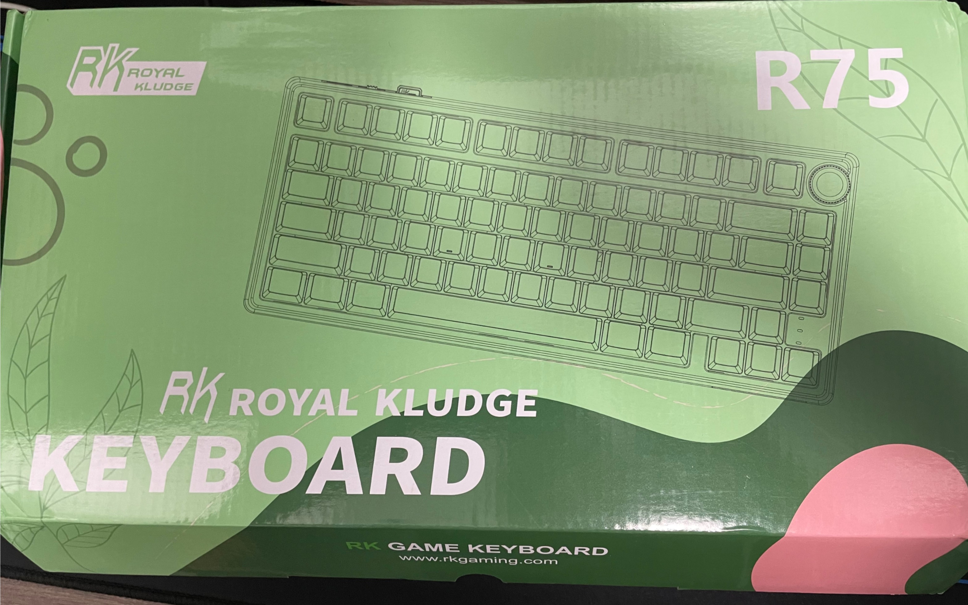 RK R75开箱嗨害嗨