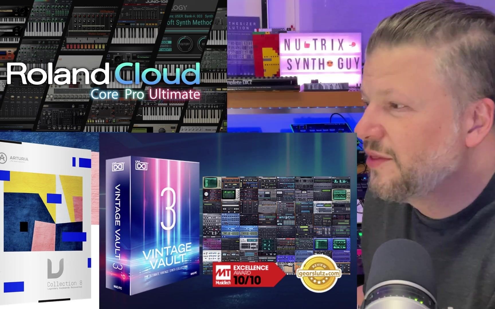 谁是最强复古软件合成器合集 Arturia vs UVI vs Roland Cloud_哔哩哔哩_bilibili