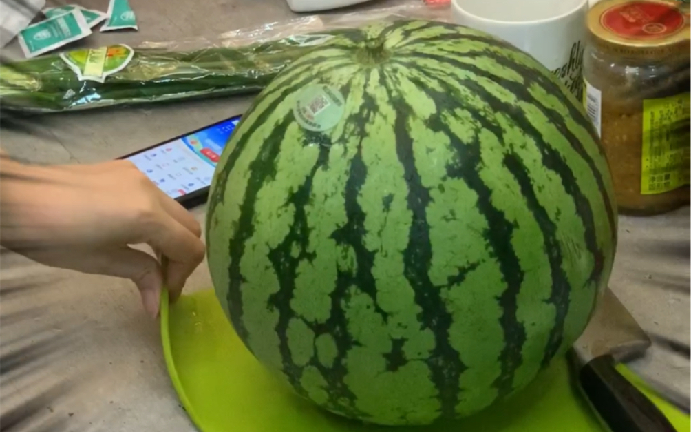 南汇8424西瓜！开瓜！