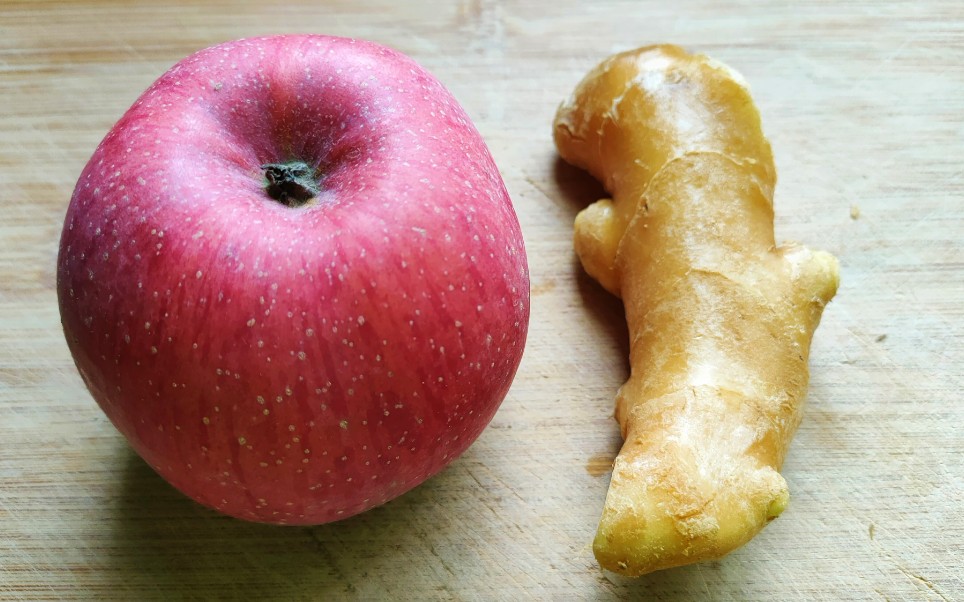 生姜和苹果放一起真厉害，坚持15天重新回到100斤，大肚腩不见了