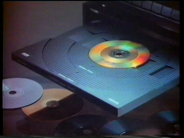 【英国广告】1987年英国飞利浦CD Video播放器广告