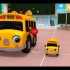小汽车动画片 幼儿早教视频 各种颜色小汽车一起唱歌