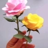 教师节到了，教你用超轻粘土做一束漂亮的玫瑰花