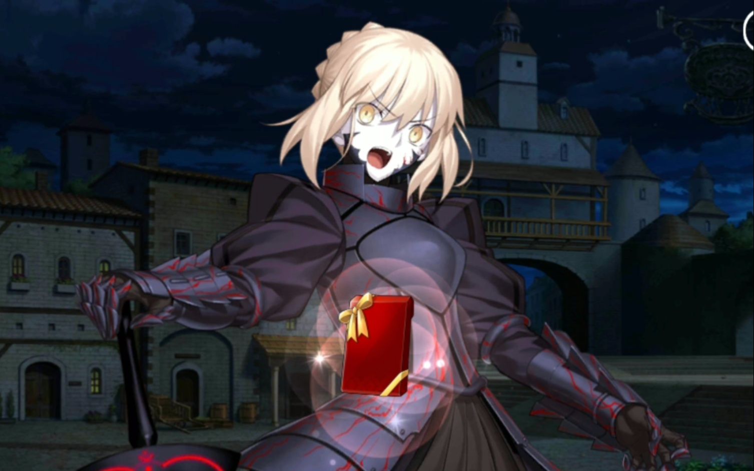 【fgo】情人节复刻 黑呆吃剩的巧克力