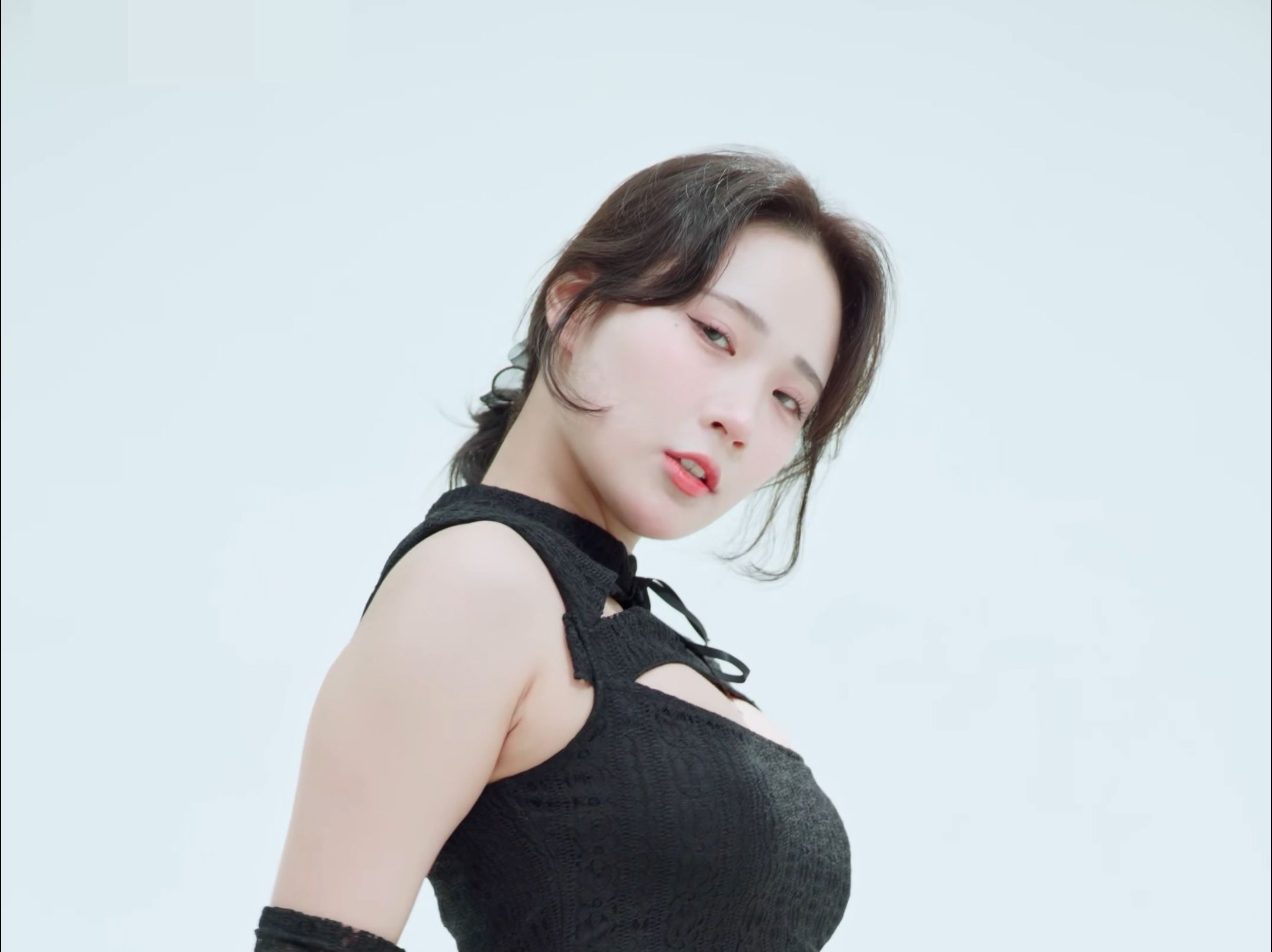 郑仁 miniskirt 毛衣裙