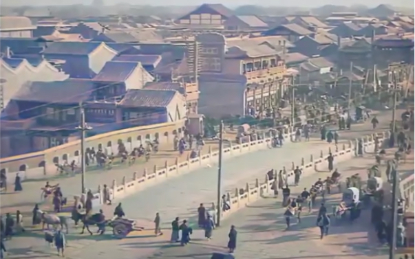 1909年的北京      彩色版。