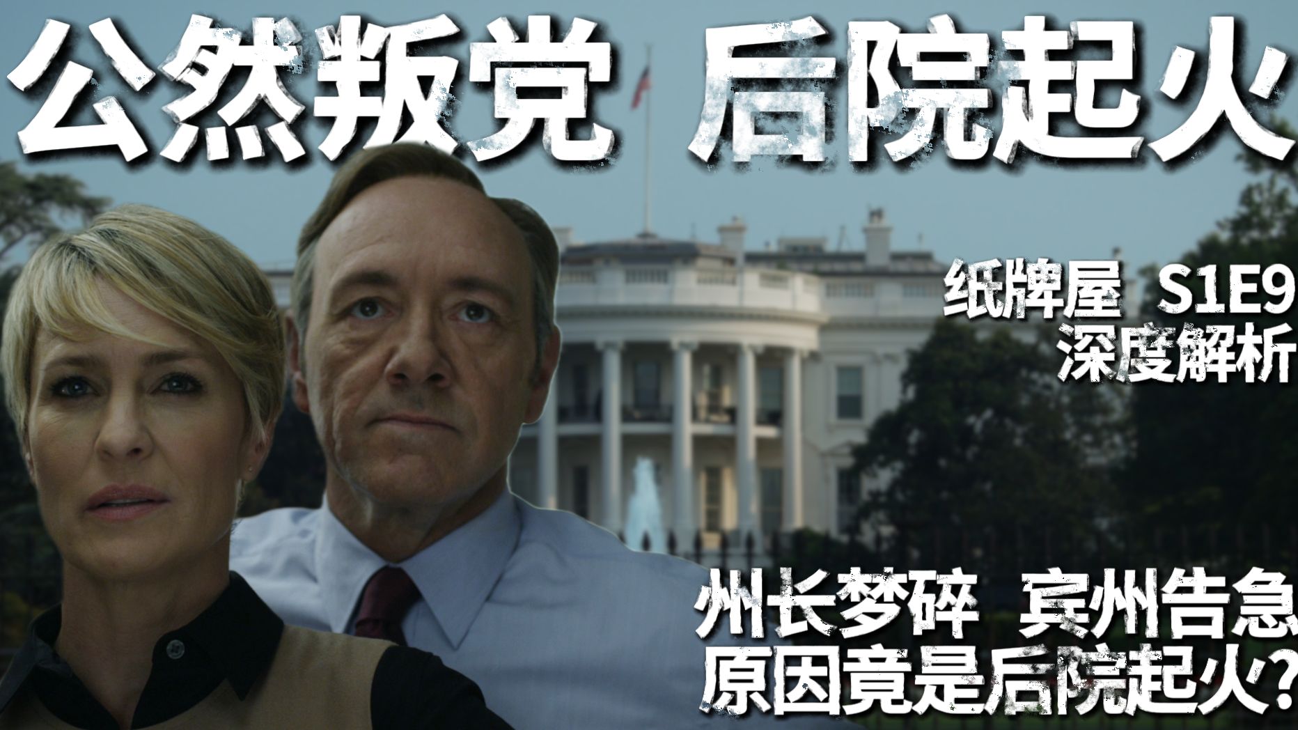 公然叛党！两张选票竟能击碎近在咫尺的州长梦？【纸牌屋十级学者】