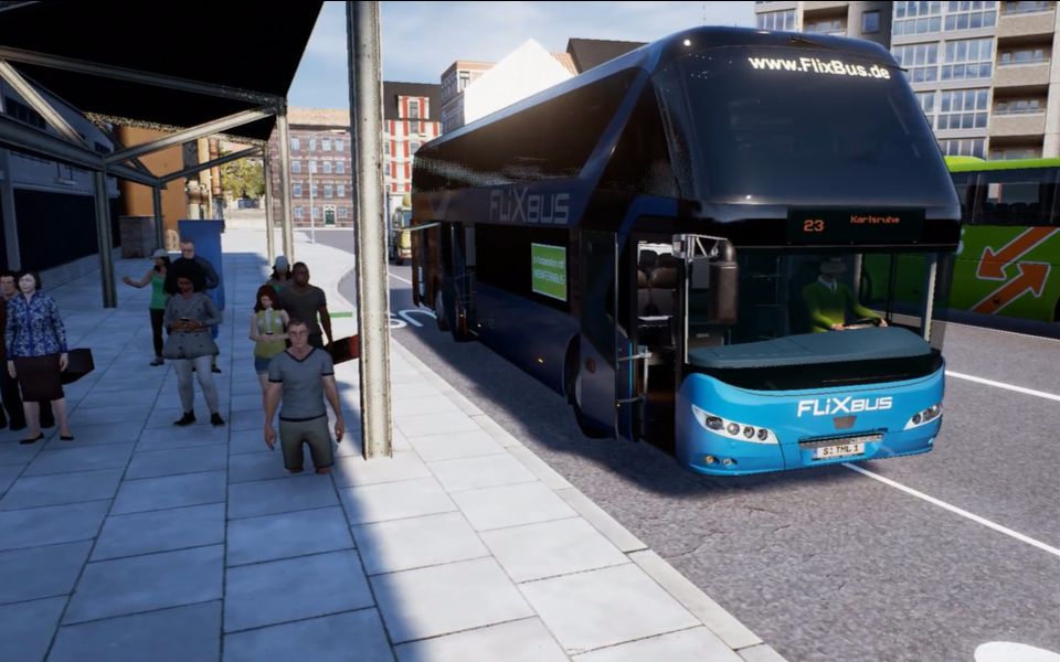 『可乐试车』德国长途客车模拟_neoplan 弗里堡→卡尔斯鲁厄