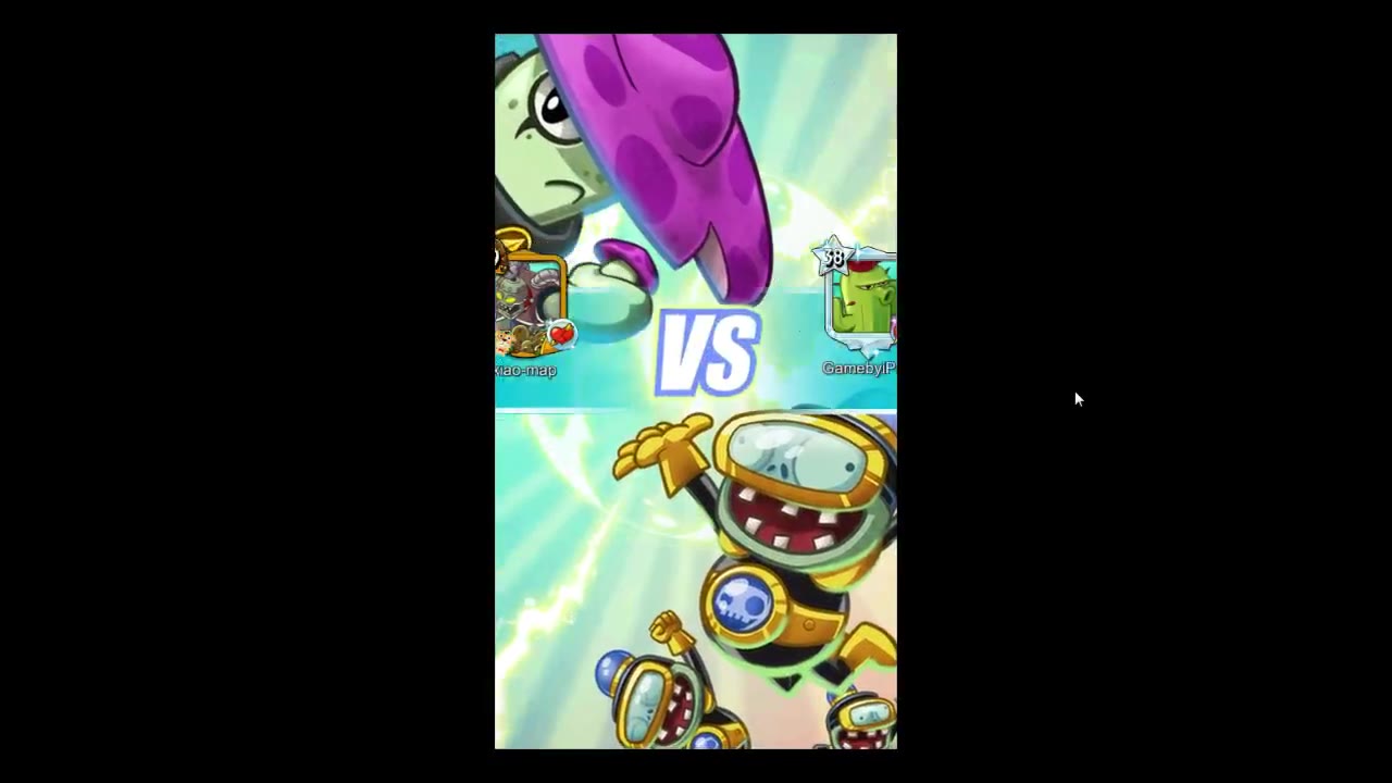 【小map】pvz英雄-暗夜菇排位实况