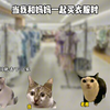 当我和妈妈一起买衣服时