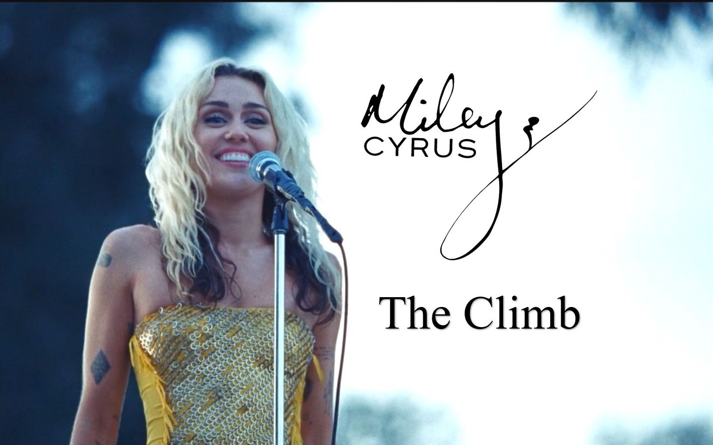 【麦莉再唱汉娜蒙塔娜经典原声】Miley Cyrus - The Climb 2023