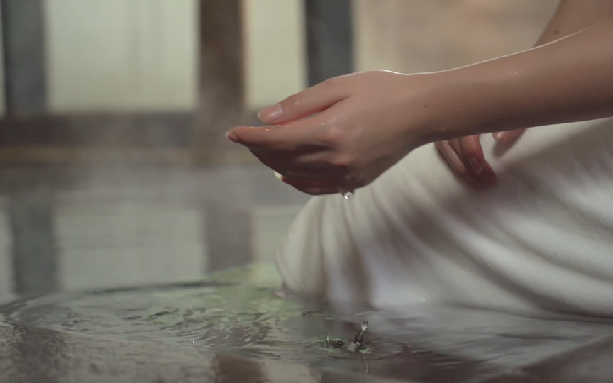 【空镜素材】泡温泉