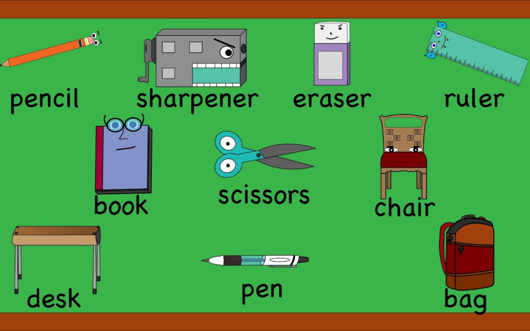 【英语启蒙-学习用品歌】School Supplies Song