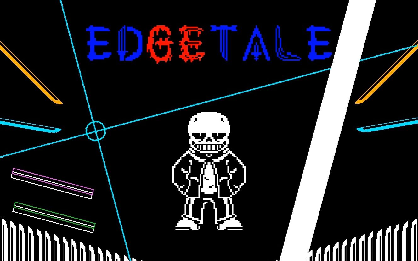 Edgetale Edge Sans Fight (Sans Hard Mode, DEMO)