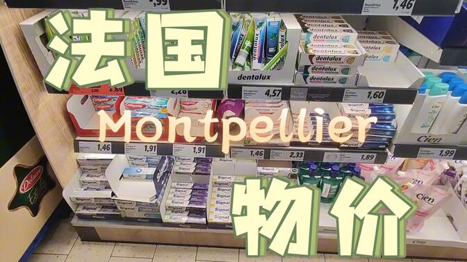 【法国蒙彼利埃】听说有人关心蒙彼利埃的物价，看看三家常去的超市（不包括carrefour）