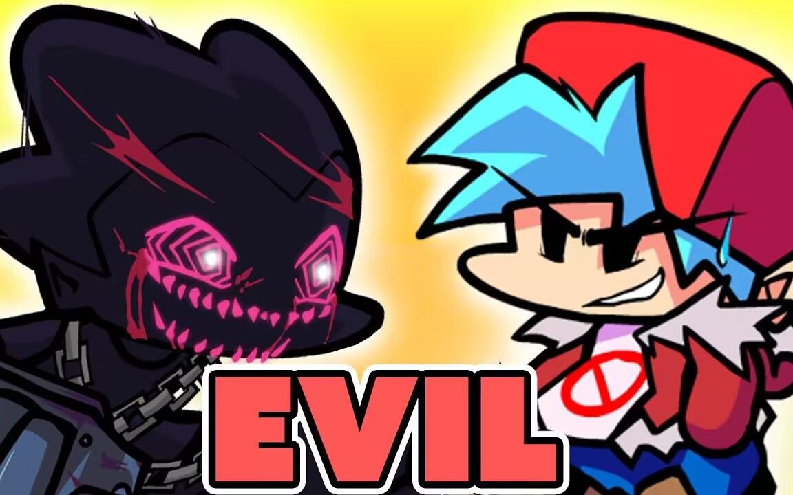 【1080p】Friday night funkin Mod Evil pico vs bf!