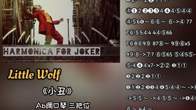 带声音的口琴曲谱_口琴曲谱