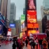 有游客在纽约时代广场拍到天堂！