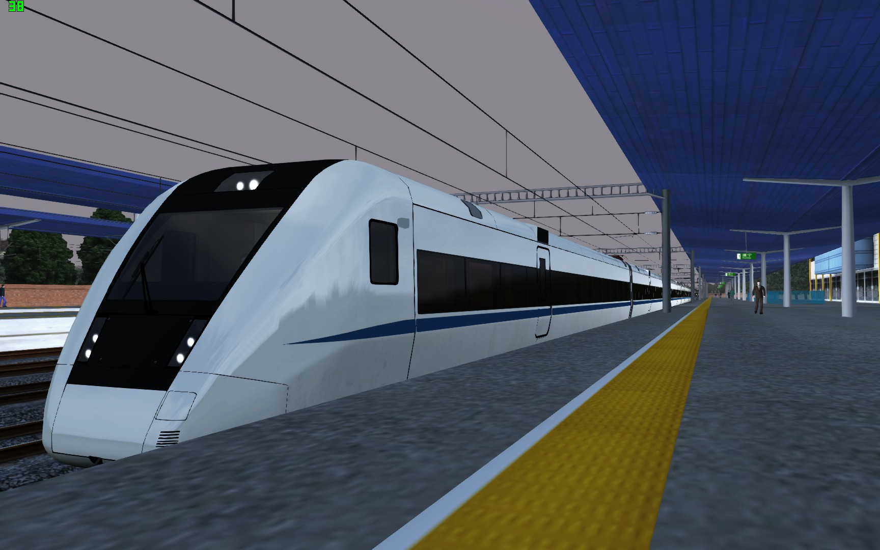 trainsimulator2018ep16crh1a遂宁至成都