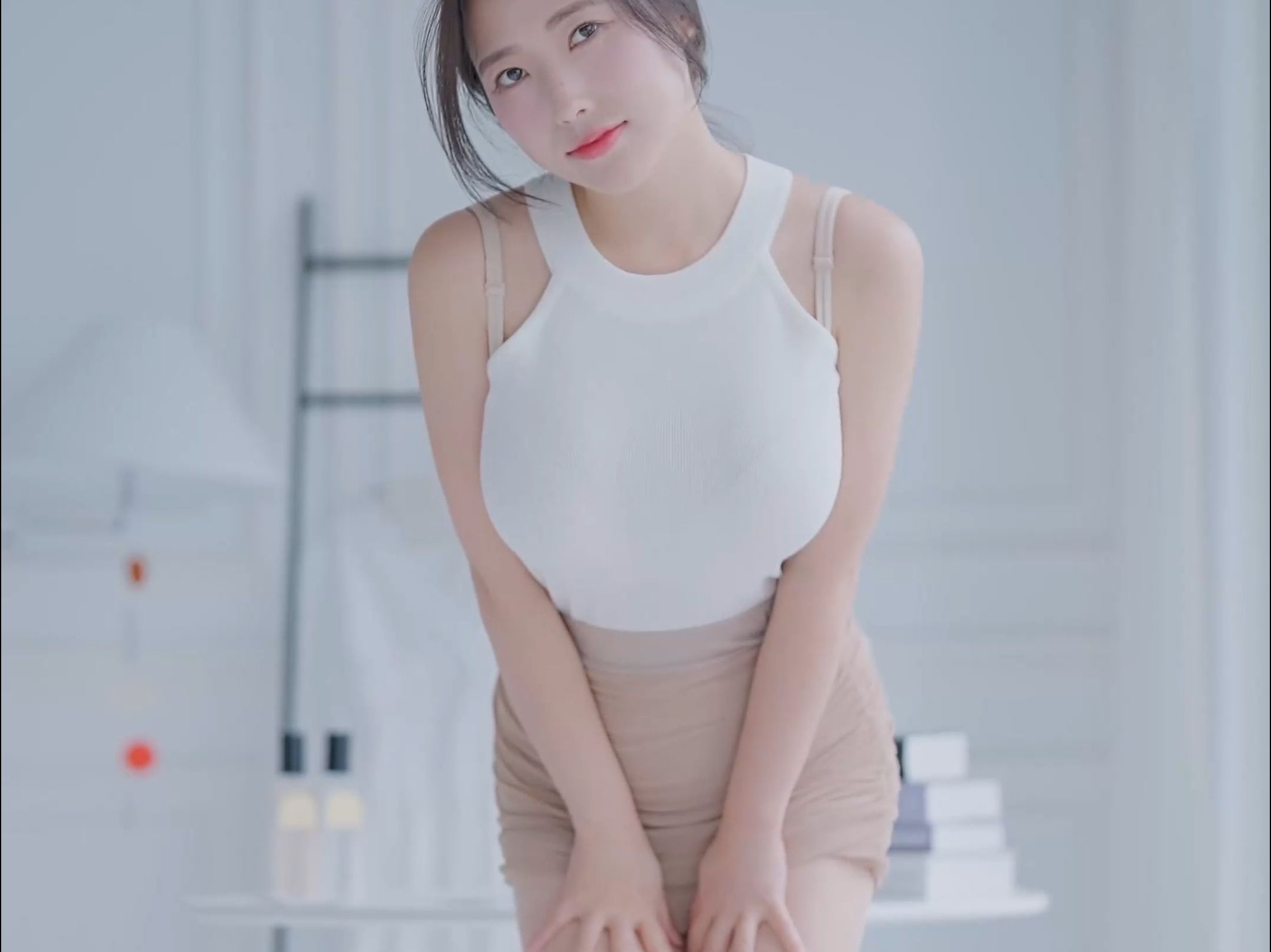 Miss YeonHwa's Wrap Skirt Airy Outfit