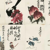 齐白石 散片16幅 国画赏析 写意花鸟画作品欣赏