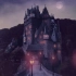 ⚡白噪音 | 中世纪城堡小径的夜晚（马车、商铺、森林）