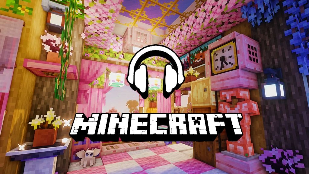 「𝕄𝕚𝕟𝕖𝕔𝕣𝕒𝕗𝕥」 森林中的樱花小屋环境音|助眠/自习/白噪音/我的世界|