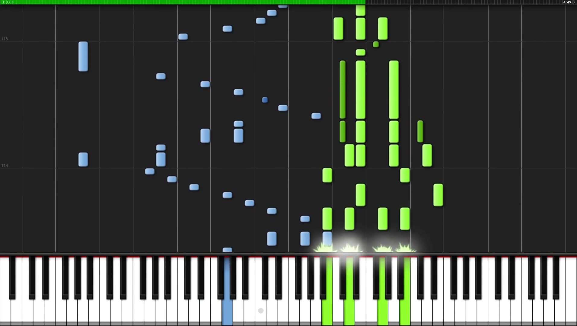 this game - 游戏人生 (opening) [钢琴版] (synthesia) __ animenz