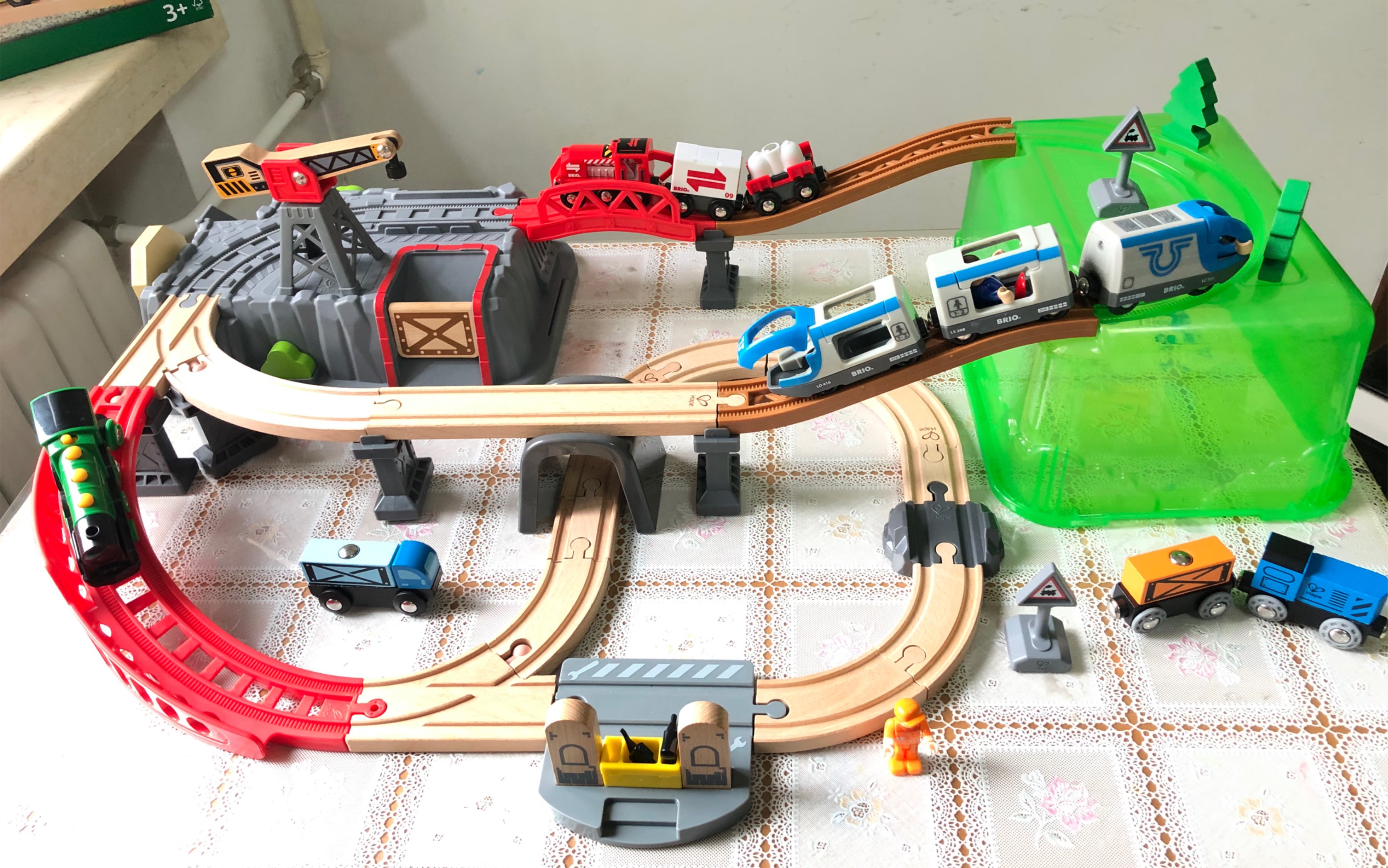 玩具火车组（包括轨道） by 老夫 - 3D打印模型文件免费下载模型库 - 魔猴网