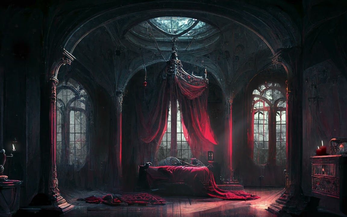 寂静纯音·嗜血貴族の城堡·空旷钢琴&雨声