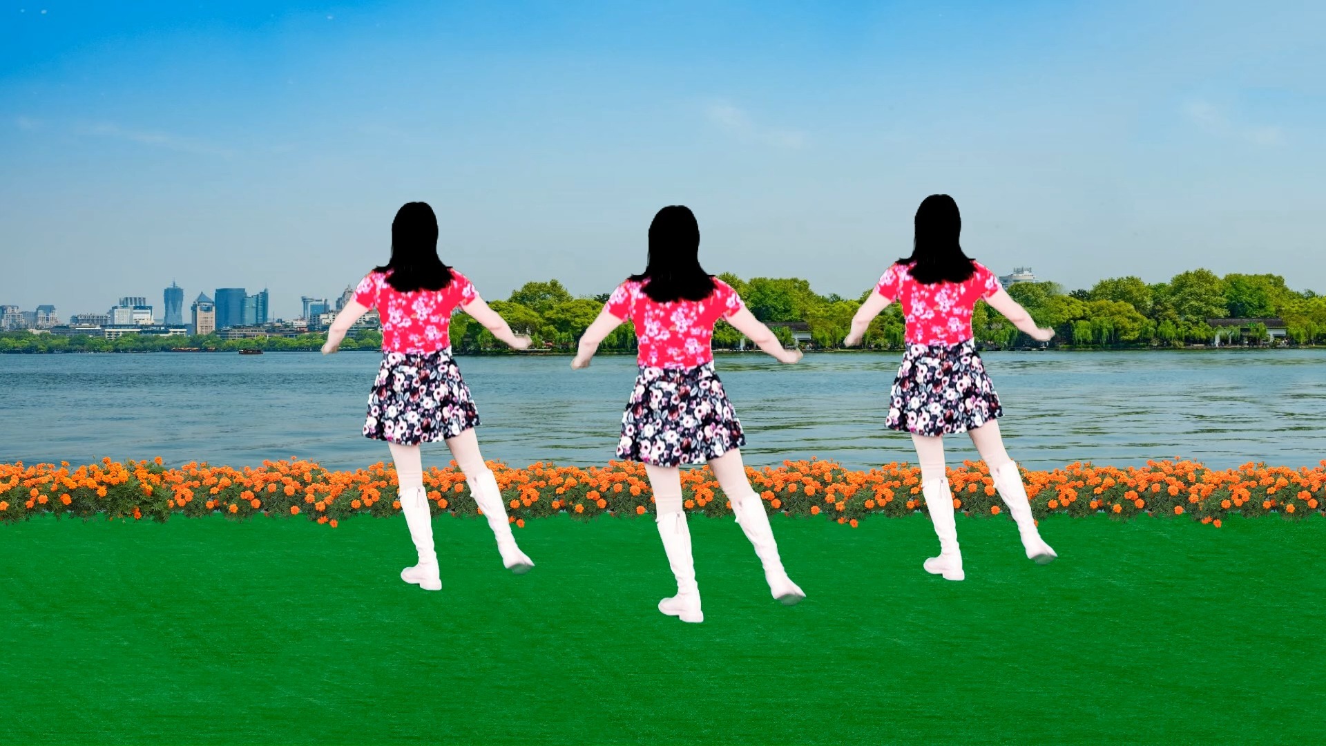 广场舞背面示范《下辈子再陪你永恒》火爆热曲美舞，简单易学，一学就会