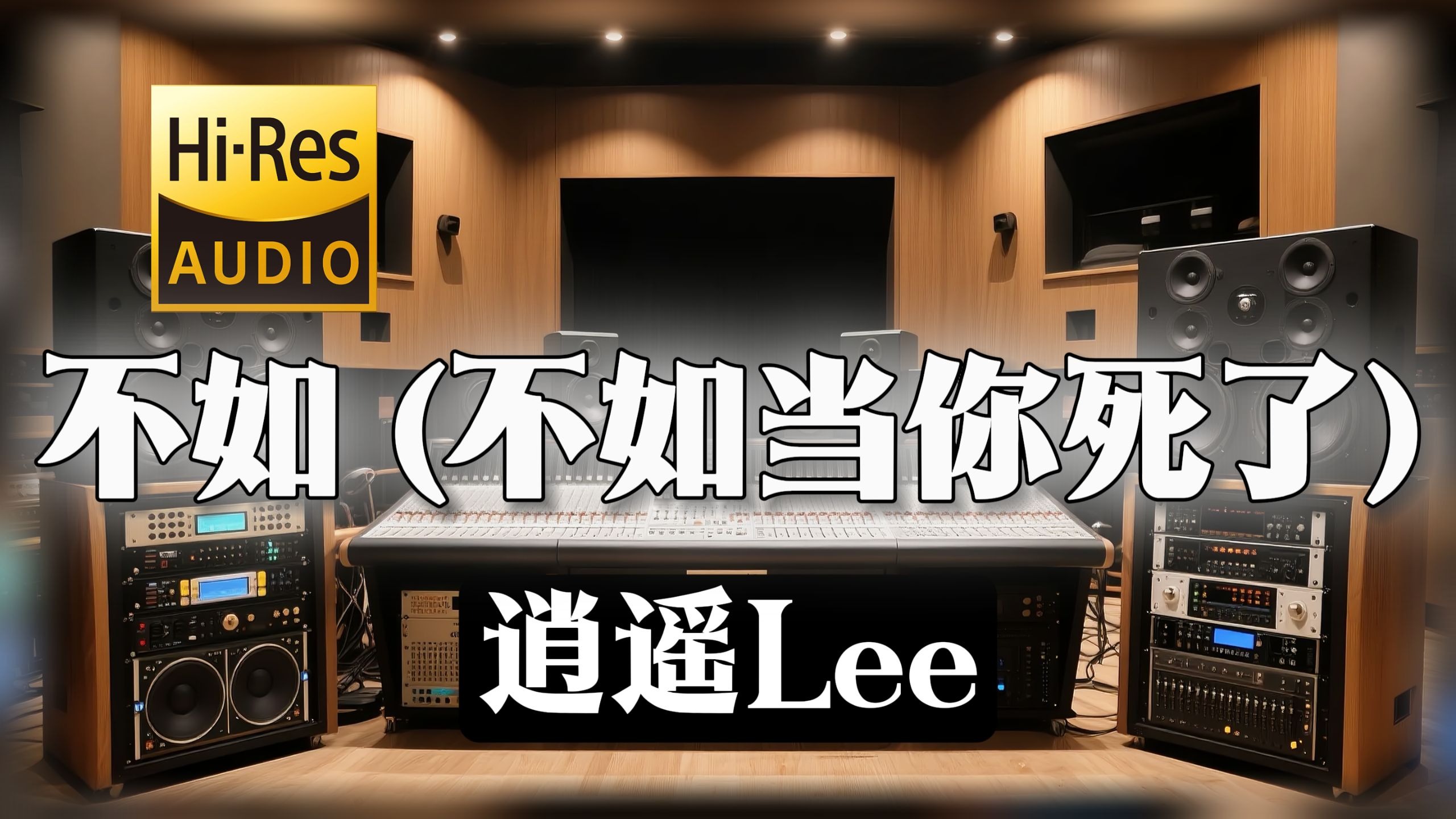 【𝐇𝐢-𝐑𝐞𝐬无损音质】｜《不如 (不如当你死了)》- 逍遥Lee -‘不能拥有 却又不能忘掉’