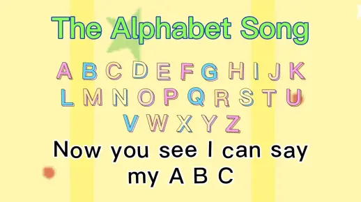 听歌学英语 英文字母歌 The Alphabet Song