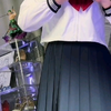 学生服美女穿双丝高跟鞋