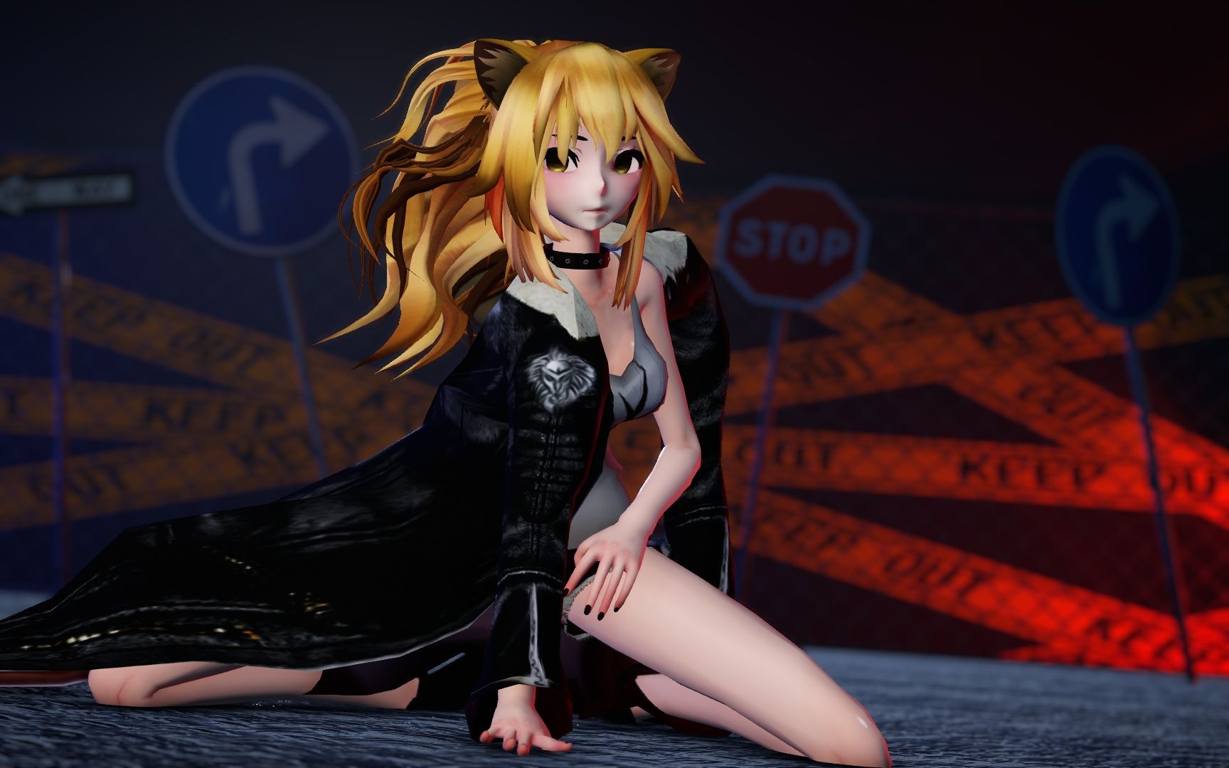 【明日方舟MMD/动作配布】推进之王高级作战记录 -all the good girls go to hell-