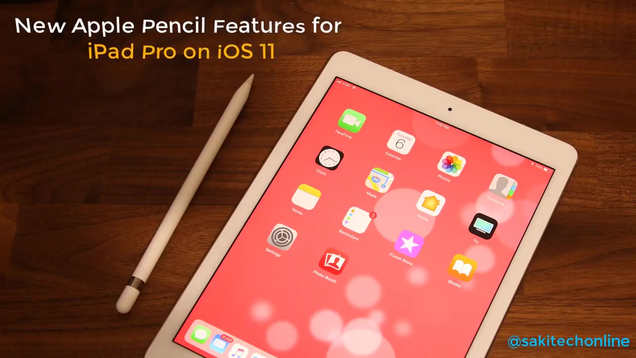 new apple pencil features on ios 11 for ipad pro