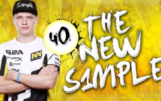 csgo-the new s1mple 40森破有趣时刻#40