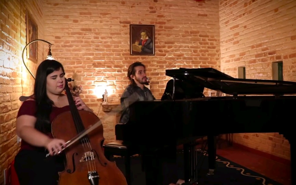 【大提琴 钢琴二重奏】《天鹅》Cello & Piano Duo | The Swan / O Cisne - Saint-Saëns