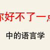 【语言学】“X不了一点”中的语言学