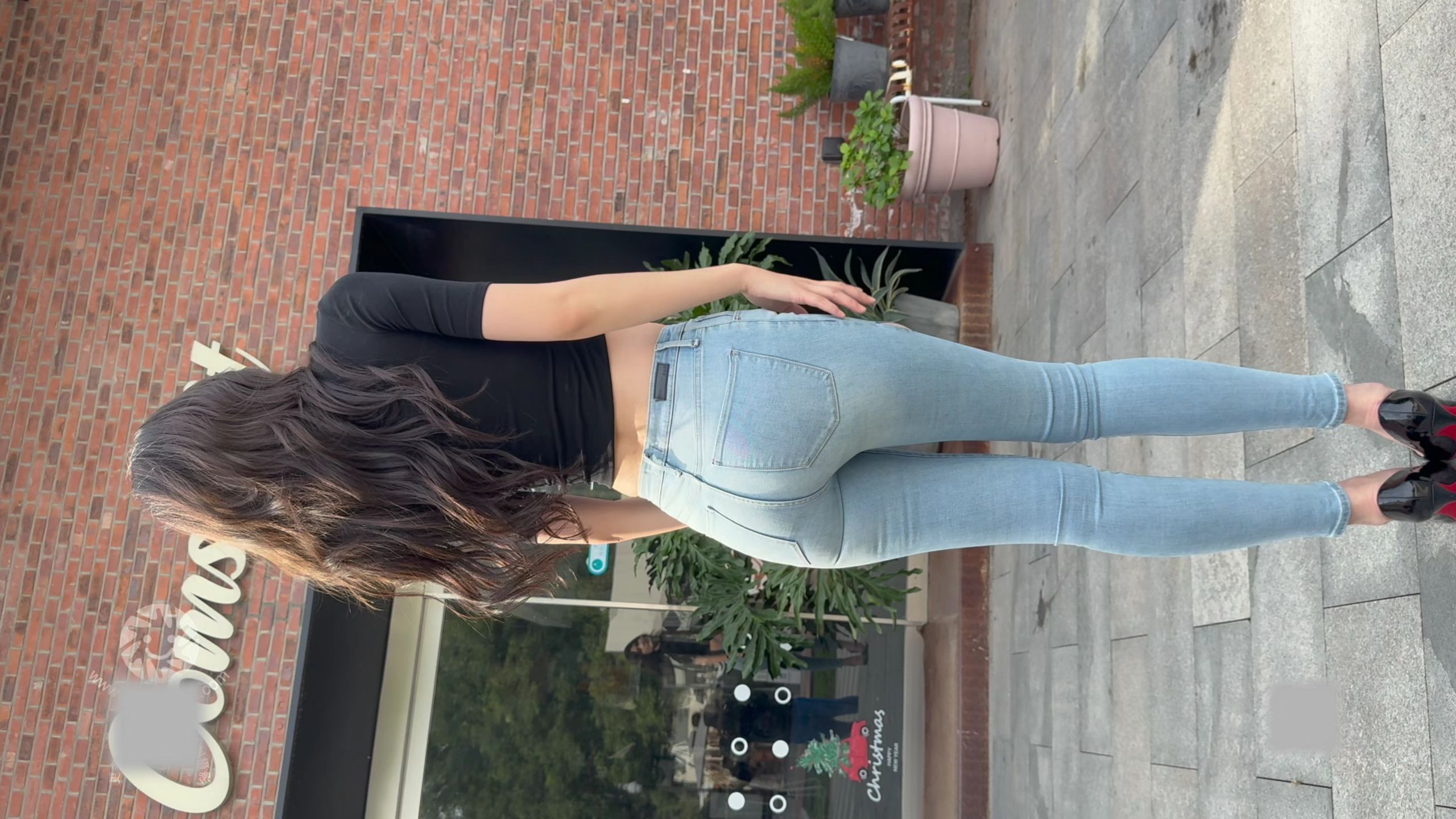 仙品牛仔裤+攻速鞋