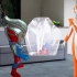 幼儿启蒙早教玩具视频：小赛罗奥特曼明白了不能把塑料袋套在头上